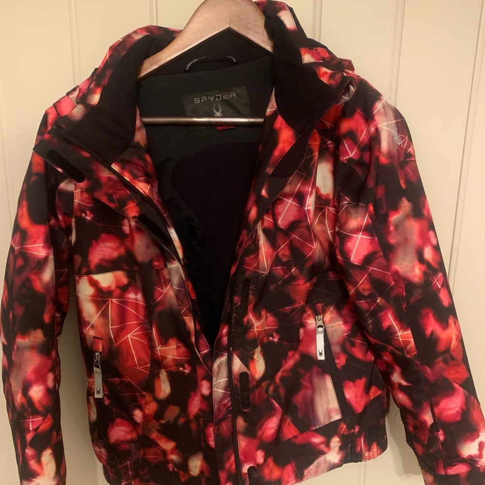 Girls Spyder Lola ski coat/jacket.